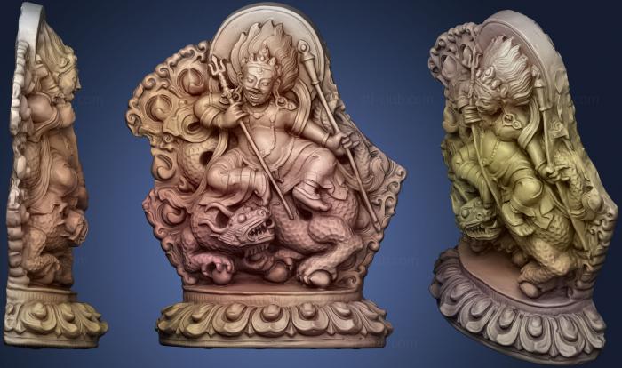 Скульптуры индийские Гипсовая статуя
